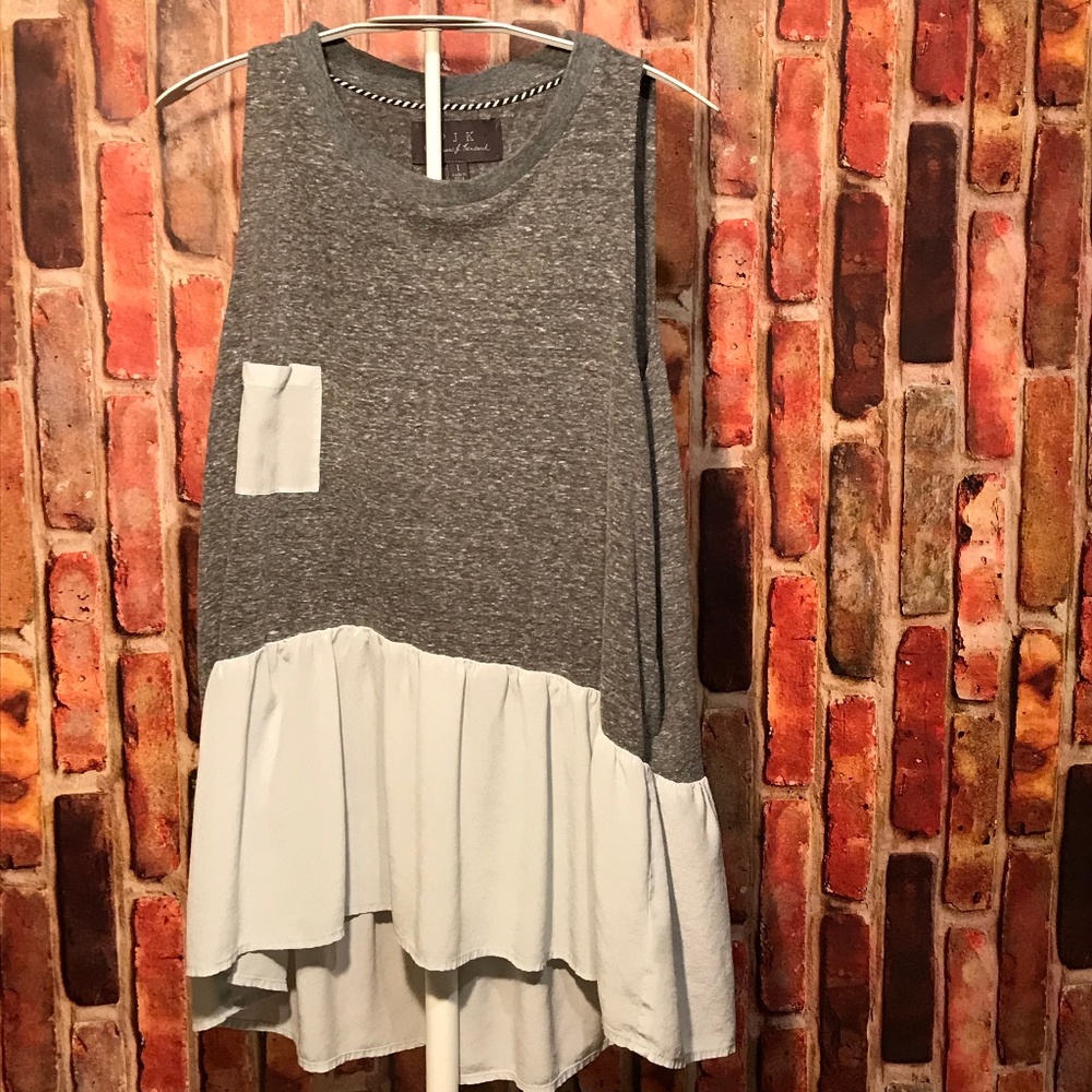 PJK multi-material tank top